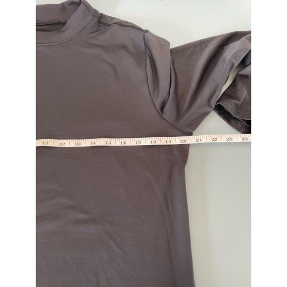 Under Armour Mens black coldgear Long sleeve mock neck size L - Picture 5 of 6
